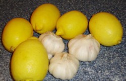Лимон с чесноком для иммунитета
